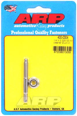 400-0304, ARP 400-0304 Air Cleaner Stud Kit 1/4" x 2.225 SS في الإمارات العربية المتحدة, دبي. Condition - new. Price 170 AED. Photo, seller contacts | AUTO.AE