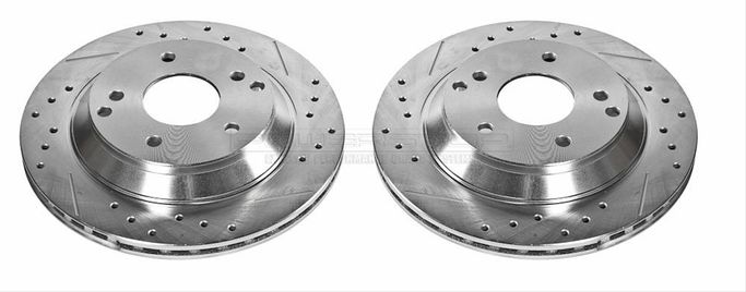 PWR-AR-8241XPR, PowerStop Evolution Drilled and Slotted Rotors for 1988-1996 CORVETTE - AR8241XPR в ОАЭ, Дубай. Состояние - новое. Цена 590 AED. Фото, контакты продавца | AUTO.AE