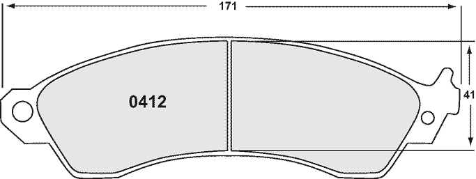 0412.22, PFC 0412.22 Brake pads Z-RATED front ASTON MARTIN DB7 (96-97), D MUSTA في الإمارات العربية المتحدة, دبي. Condition - new. Price 800 AED. Photo, seller contacts | AUTO.AE