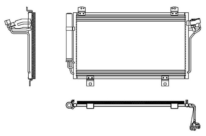 RCG-31-4243, Reach Cooling Air Conditioning Condensers for 2014-2018 3, 2014-2021 6 - 31-4243 in UAE, Dubai. Condition - new. Price 440 AED. Photo, seller contacts | AUTO.AE