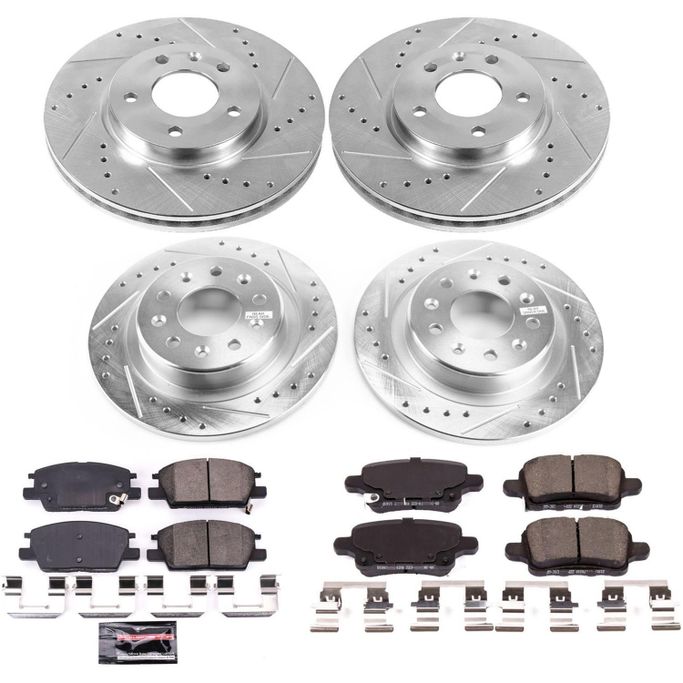 PWR-K7564, PowerStop Z23 Evolution Sport Brake Upgrade Kits for 2018-2021 EQUINOX, 2019 LACROSSE, 2021 TERRAIN - K7564 in UAE, Dubai. Condition - new. Price ⁦1,970 AED⁩. Photo, seller contacts | AUTO.AE