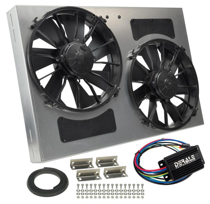 DER-66837, 12 Inch 4,000 CFM Derale PWM Electric Fan Powerpacks 66837 в ОАЭ, Дубай. Состояние - новое. Цена ⁦4 780 AED⁩. Фото, контакты продавца | AUTO.AE