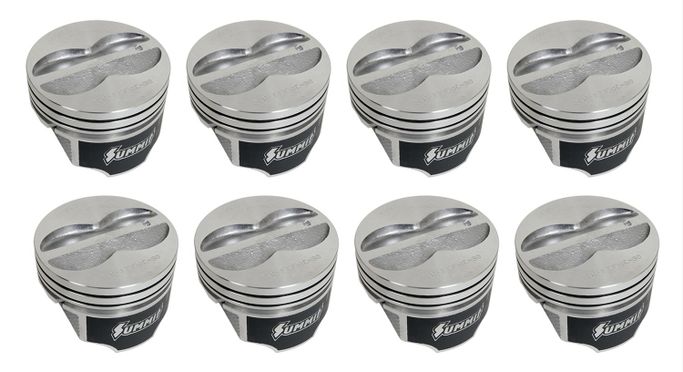 SUM-17350C-30, Summit Racing™ Coated Hypereutectic SBC 350 Pistons SUM-17350C-30 في الإمارات العربية المتحدة, دبي. Condition - new. Price ⁦1,160 AED⁩. Photo, seller contacts | AUTO.AE