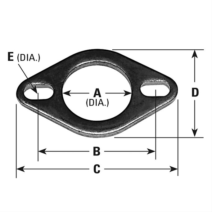APH-9176, AP 2-Bolt 2.063 Inch Exhaust Flange 9176 в ОАЭ, Дубай. Состояние - новое. Цена 40 AED. Фото, контакты продавца | AUTO.AE