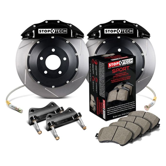 83.B33.6700.51, STOPTECH 83.B33.6700.51 Front Big Brake Kit (355x32mm Slotted / ST-60 Black) for BMW F20 / F22 / F30 / F32 в ОАЭ, Дубай. Состояние - новое. Цена ⁦17 810 AED⁩. Фото, контакты продавца | AUTO.AE