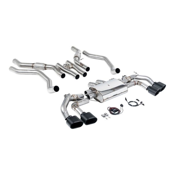 SSXLR230, MILLTEK SSXLR230 Cat-Back Exhaust, 3.15" (Cerakote Black Tips) for LAND ROVER Range Rover Sport P530 (L461) 2023- في الإمارات العربية المتحدة, دبي. Condition - new. Price ⁦34,450 AED⁩. Photo, seller contacts | AUTO.AE