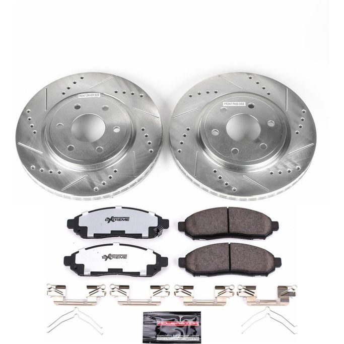 PWR-K142-36, PowerStop Z36 Truck and Tow Brake Upgrade Kits K142-36 в ОАЭ, Дубай. Состояние - новое. Цена ⁦1 140 AED⁩. Фото, контакты продавца | AUTO.AE