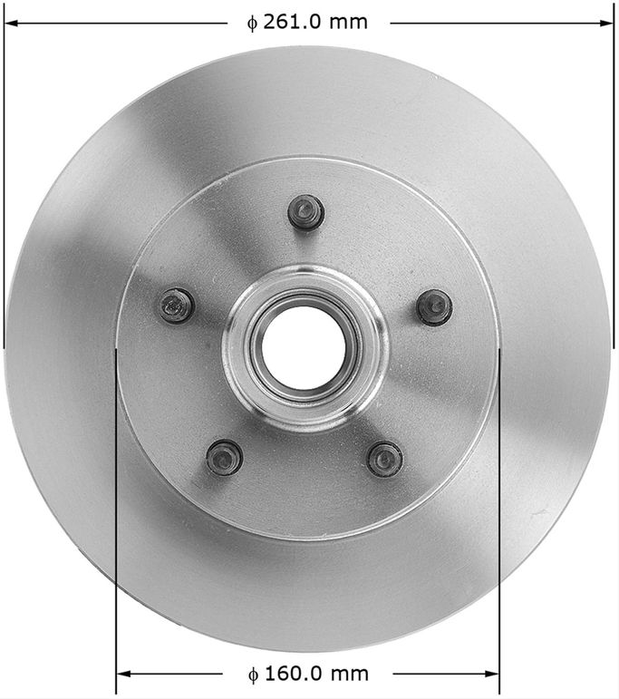 BEN-PRT1264, Bendix Brakes Global Brake Rotors PRT1264 в ОАЭ, Дубай. Состояние - новое. Цена 240 AED. Фото, контакты продавца | AUTO.AE