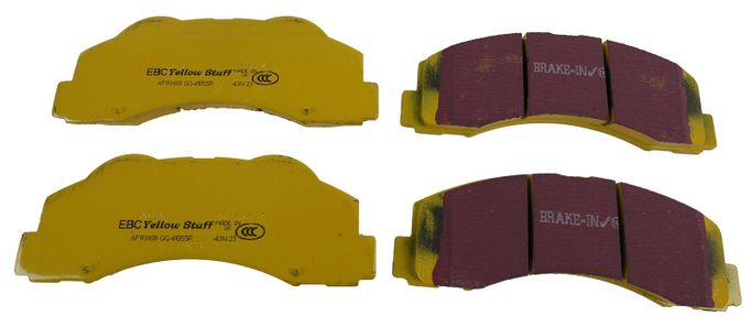 EBC-DP41855R, EBC Yellowstuff Brake Pads for 2010-2022 EXPEDITION, NAVIGATOR, 2010-2014 F-150 - DP41855R в ОАЭ, Дубай. Состояние - новое. Цена ⁦870 AED⁩. Фото, контакты продавца | AUTO.AE