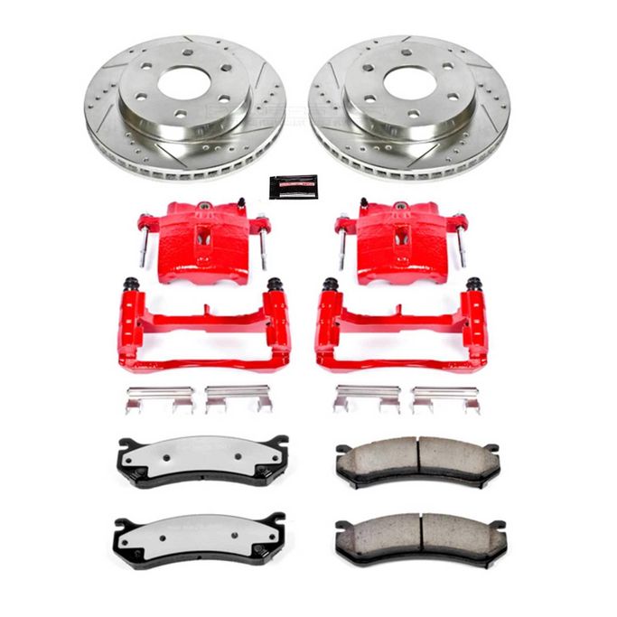 PWR-KC2009-36, PowerStop Z36 Truck and Tow Brake Upgrade Kits with Calipers KC2009-36 في الإمارات العربية المتحدة, دبي. Condition - new. Price ⁦2,420 AED⁩. Photo, seller contacts | AUTO.AE
