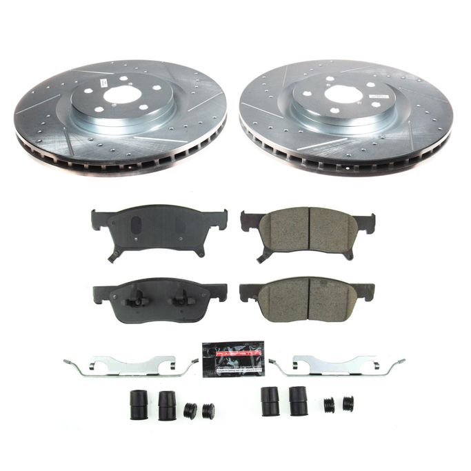 PWR-K8479, PowerStop Z23 Evolution Sport Brake Upgrade Kits for 2019-2024 ASCENT - K8479 في الإمارات العربية المتحدة, دبي. Condition - new. Price 1,540 AED. Photo, seller contacts | AUTO.AE