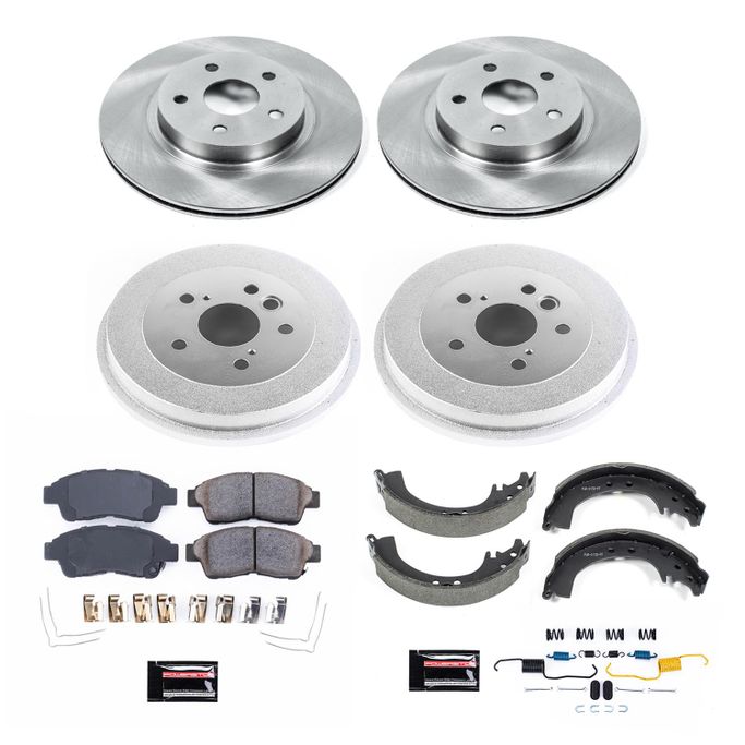 PWR-KOE15062DK, PowerStop Autospecialty Stock Replacement Disc and Drum Brake Kits for 1996-2000 RAV4 - KOE15062DK في الإمارات العربية المتحدة, دبي. Condition - new. Price ⁦1,170 AED⁩. Photo, seller contacts | AUTO.AE