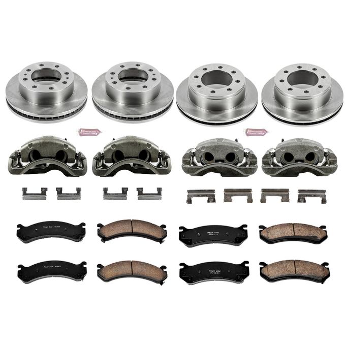 PWR-KCOE2073, PowerStop Z17 Evolution Plus Stock Replacement Brake Kits with Calipers KCOE2073 في الإمارات العربية المتحدة, دبي. Condition - new. Price 4,100 AED. Photo, seller contacts | AUTO.AE