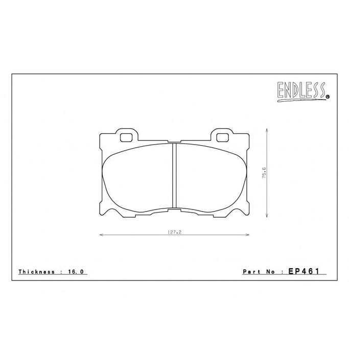 EP461SSY, ENDLESS EP461SSY Front brake pads INFINITI G37/M37/FX37/FX50/NISSAN 370Z (Akebono) в ОАЭ, Дубай. Состояние - новое. Цена ⁦720 AED⁩. Фото, контакты продавца | AUTO.AE