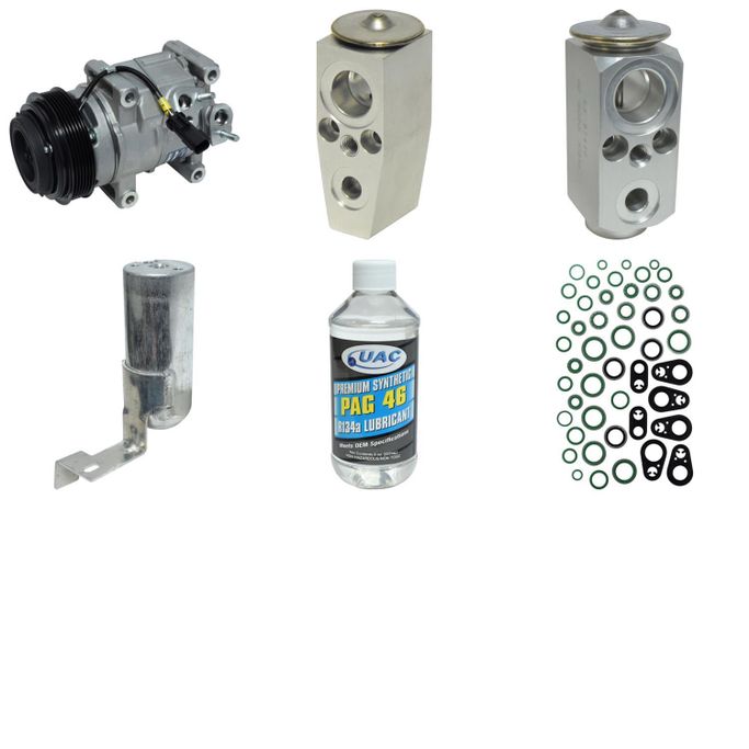 UAC-KT1160, Universal Air Conditioner Compressor Kits for 2012-2014 C/V, GRAND CARAVAN, TOWN & COUNTRY - KT 1160 in UAE, Dubai. Condition - new. Price 1,520 AED. Photo, seller contacts | AUTO.AE