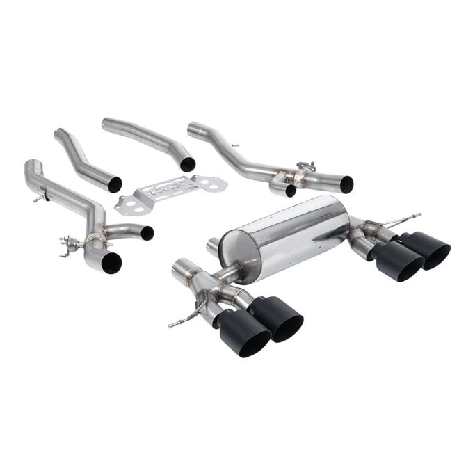 SSXBM1318, MILLTEK SSXBM1318 Secondary Cat-Back Exhaust, 3.15" (Cerakote Black GT-115 Trims) for BMW M3 (G80 / G81) / M4 (G82) в ОАЭ, Дубай. Состояние - новое. Цена ⁦20 450 AED⁩. Фото, контакты продавца | AUTO.AE