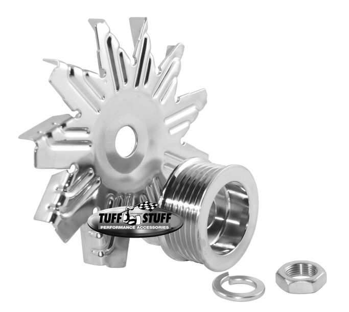 TFF-7600D, Tuff Stuff Performance Chrome Alternator Fan and Pulley Sets 7600D في الإمارات العربية المتحدة, دبي. Condition - new. Price ⁦200 AED⁩. Photo, seller contacts | AUTO.AE