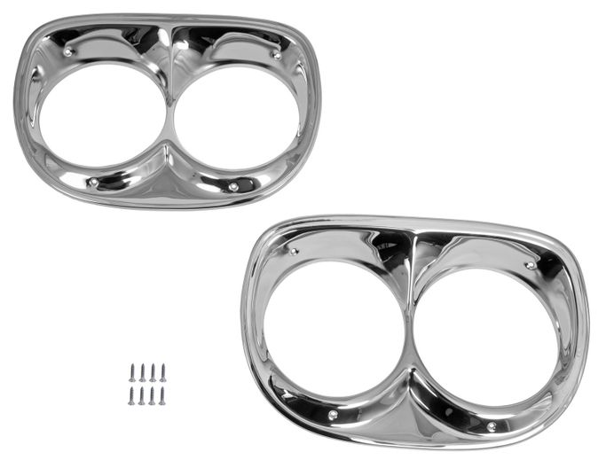 SUM-RP24593, Summit Racing™ Headlight Bezels SUM-RP24593 في الإمارات العربية المتحدة, دبي. Condition - new. Price ⁦510 AED⁩. Photo, seller contacts | AUTO.AE