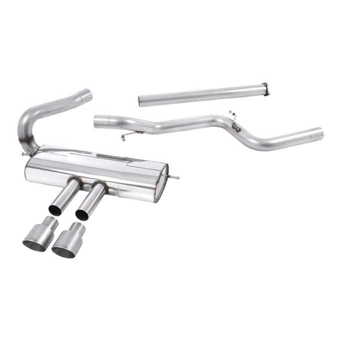 SSXFD113, MILLTEK SSXFD113 Cat-Back Exhaust, 3'' (Dual GT-100 Titanium Tips) for FORD Focus ST Estate / Sedan / Limosine 2012-2018 in UAE, Dubai. Condition - new. Price ⁦6,680 AED⁩. Photo, seller contacts | AUTO.AE