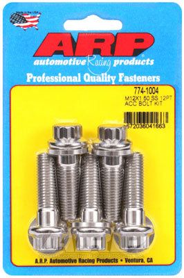 774-1004, ARP 774-1004 Metric Thread Bolt Kit M12 x 1.50 x 40 12pt SS bolts в ОАЭ, Дубай. Состояние - новое. Цена 280 AED. Фото, контакты продавца | AUTO.AE