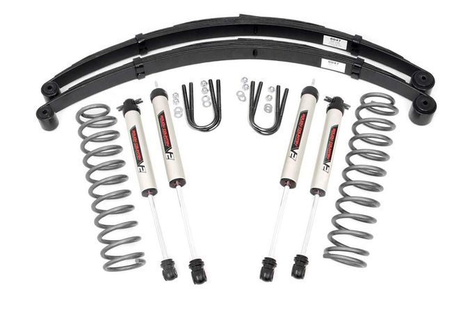 ROU-63070, Rough Country V2 Suspension Lift Kits for 1984-2001 CHEROKEE - 63070 في الإمارات العربية المتحدة, دبي. Condition - new. Price ⁦4,400 AED⁩. Photo, seller contacts | AUTO.AE