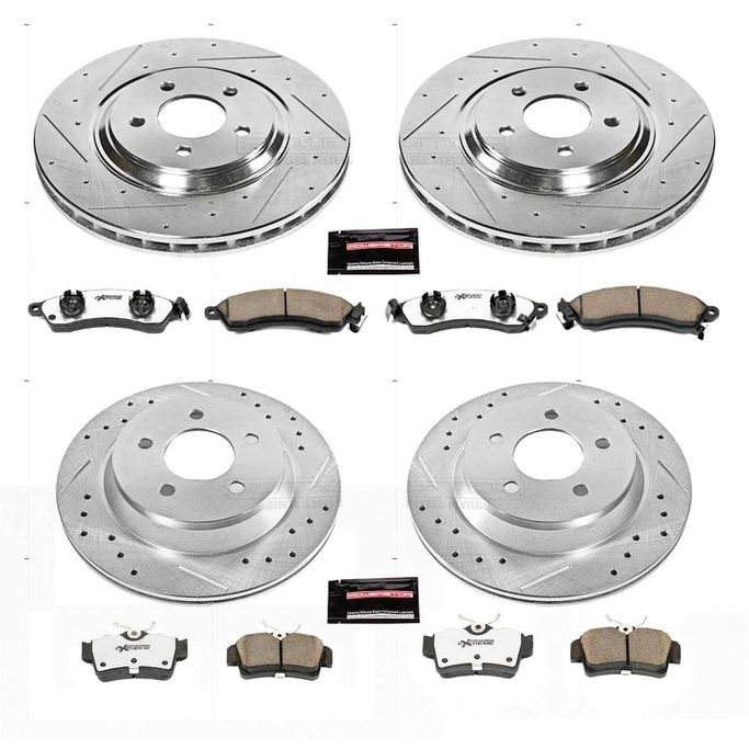 PWR-K1305-26, PowerStop Z26 Street Warrior Brake Upgrade Kits for 1994-2004 MUSTANG - K1305-26 في الإمارات العربية المتحدة, دبي. Condition - new. Price ⁦2,130 AED⁩. Photo, seller contacts | AUTO.AE