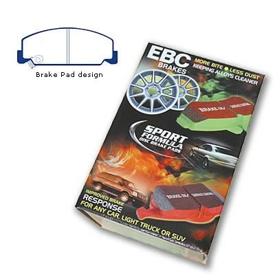 EBC-DP4911R, EBC Yellowstuff Brake Pads for 1988-2001 CIVIC, 1993-1997 CIVIC DEL SOL, 1988-1989 CRX - DP4911R في الإمارات العربية المتحدة, دبي. Condition - new. Price ⁦450 AED⁩. Photo, seller contacts | AUTO.AE