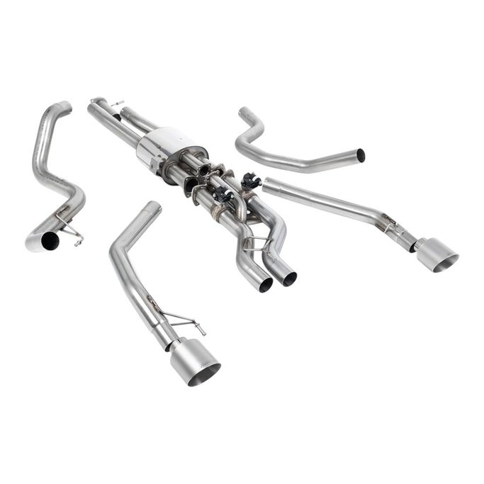 SSXFD450, MILLTEK SSXFD450 Cat-Back Exhaust, 3" (Brushed Titanium GT-115 Tips) for FORD Raptor Ranger 2023- في الإمارات العربية المتحدة, دبي. Condition - new. Price 15,700 AED. Photo, seller contacts | AUTO.AE