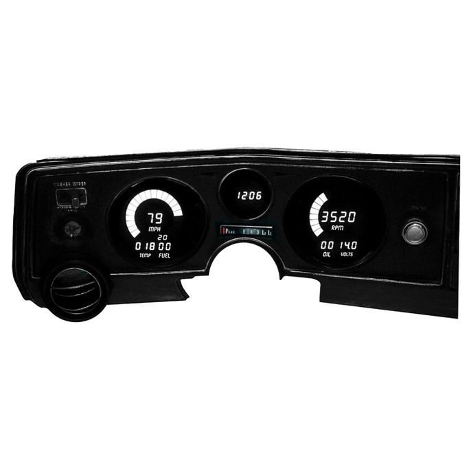 IZL-DP5002W, Intellitronix 1969 Chevelle Digital Direct-Fit Gauge Clusters for 1969 CHEVELLE - DP5002W в ОАЭ, Дубай. Состояние - новое. Цена ⁦2 430 AED⁩. Фото, контакты продавца | AUTO.AE