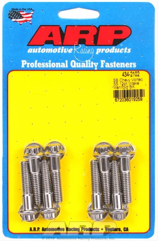 ARP-434-2102, ARP Stainless Steel Intake Manifold Bolt Kits 434-2102 в ОАЭ, Дубай. Состояние - новое. Цена 140 AED. Фото, контакты продавца | AUTO.AE