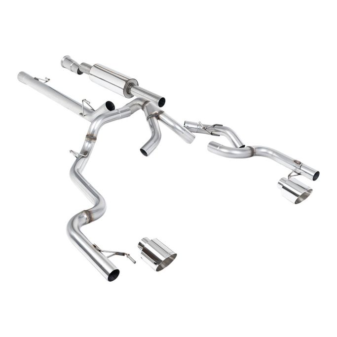 SSXFD492, MILLTEK SSXFD492 Cat-Back Exhaust, 3" (Polished GT-115 Tips) for FORD F-150 5.0L / 3.5L EcoBoost 2021- في الإمارات العربية المتحدة, دبي. Condition - new. Price ⁦8,700 AED⁩. Photo, seller contacts | AUTO.AE