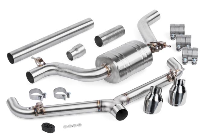 AXR-CBK0001, APR Cat-Back Exhaust Systems for 2015-2017 GTI - CBK0001 in UAE, Dubai. Condition - new. Price 6,930 AED. Photo, seller contacts | AUTO.AE