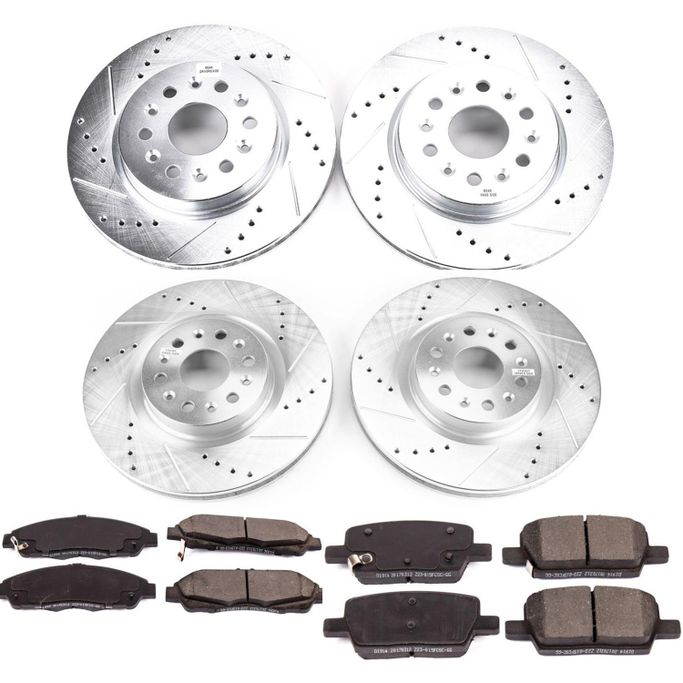 PWR-K7909, PowerStop Z23 Evolution Sport Brake Upgrade Kits for 2018-2020 ENCLAVE, 2017-2020 XT5, 2020 XT6 - K7909 в ОАЭ, Дубай. Состояние - новое. Цена 2 050 AED. Фото, контакты продавца | AUTO.AE