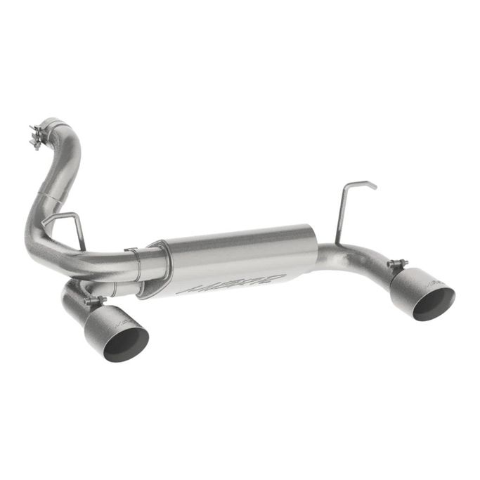 S5529409, MBRP S5529409 Axle-Back 2.5" Armor Plus (T409 Stainless Steel / Dual) for JEEP Wrangler 3.6L (JL) 2018- in UAE, Dubai. Condition - new. Price ⁦3,000 AED⁩. Photo, seller contacts | AUTO.AE
