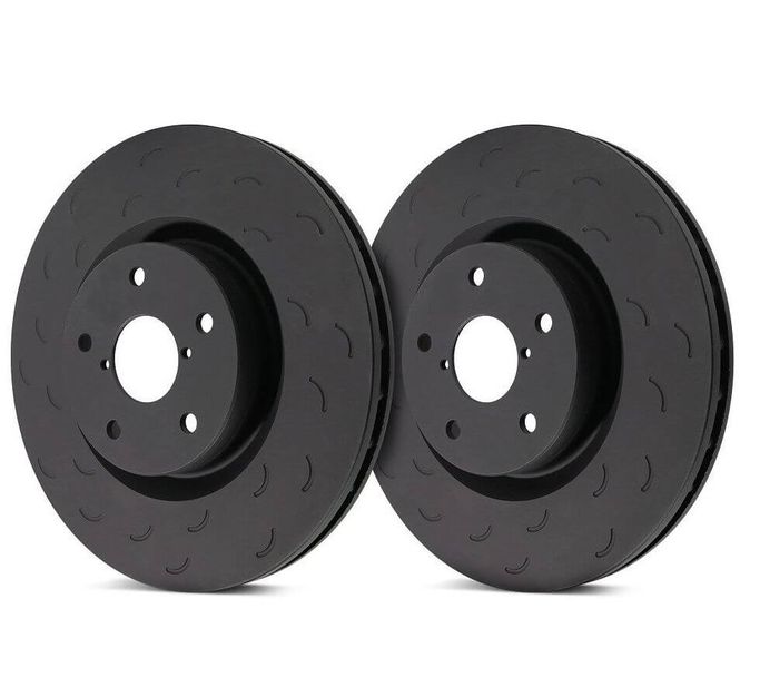 HTS5383, HAWK HTS5383 Front Brake Rotors Talon Slotted for FORD Mustang GT 5.0 Turbo 2014 в ОАЭ, Дубай. Состояние - новое. Цена ⁦2 290 AED⁩. Фото, контакты продавца | AUTO.AE