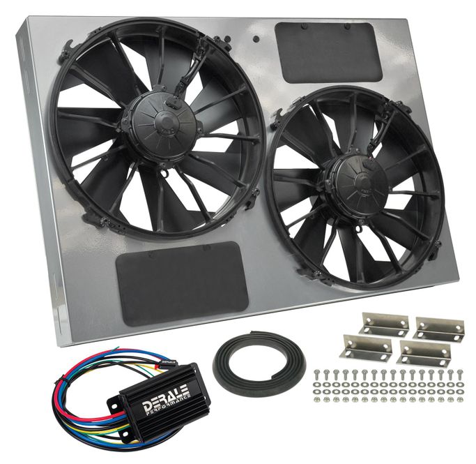 DER-66927, 12 Inch 4,000 CFM Derale PWM Electric Fan Powerpacks 66927 в ОАЭ, Дубай. Состояние - новое. Цена ⁦4 570 AED⁩. Фото, контакты продавца | AUTO.AE
