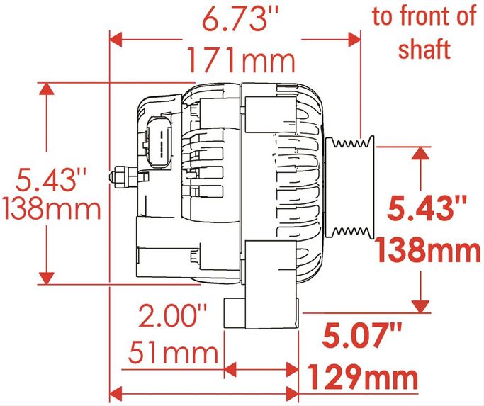 PWM-8206, Powermaster Street Alternators 8206 in UAE, Dubai. Condition - new. Price 880 AED. Photo, seller contacts | AUTO.AE