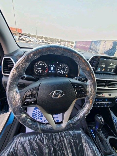 Used Hyundai Tucson III Facelift, 2.0 l, 2021 in Sharjah by Golden Deal Cars, Blue color. American Specs | AUTO.AE