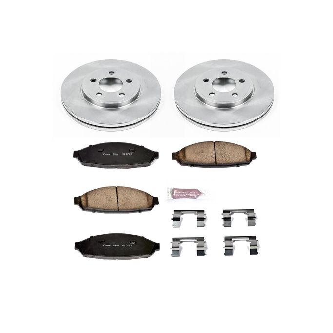 PWR-KOE1364, PowerStop Z17 Evolution Plus Stock Replacement Brake Kits KOE1364 in UAE, Dubai. Condition - new. Price 820 AED. Photo, seller contacts | AUTO.AE