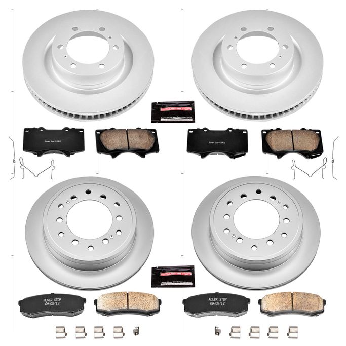 PWR-CRK5874, PowerStop Z17 Evolution Plus GEOMET Coated Brake Kits for 2010-2024 4RUNNER, 2010-2023 GX460 - CRK5874 in UAE, Dubai. Condition - new. Price ⁦1,820 AED⁩. Photo, seller contacts | AUTO.AE