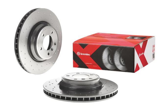 BBO-09-A599-1X, Brembo Xtra Drilled Performance Rotors 09.A599.1X в ОАЭ, Дубай. Состояние - новое. Цена 800 AED. Фото, контакты продавца | AUTO.AE