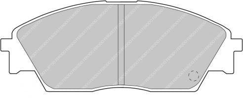 FDS598, FERODO FDS598 Front Brake Pads DS Performance for HONDA Civic 3 / 4 في الإمارات العربية المتحدة, دبي. Condition - new. Price 700 AED. Photo, seller contacts | AUTO.AE