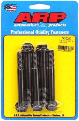 645-3250, ARP 645-3250 SAE Bolt Kit 7/16-14 X 3.250 12pt 1/2 wrenching black oxide bolts в ОАЭ, Дубай. Состояние - новое. Цена 240 AED. Фото, контакты продавца | AUTO.AE