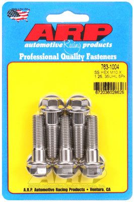 763-1004, ARP 763-1004 Metric Thread Bolt Kit M10 x 1.25 x 35 hex SS bolts في الإمارات العربية المتحدة, دبي. Condition - new. Price 260 AED. Photo, seller contacts | AUTO.AE