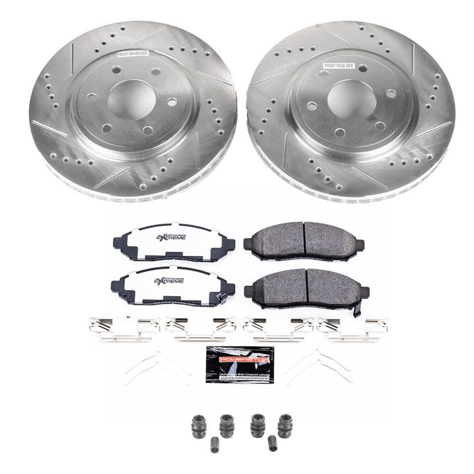 PWR-K8325-36, PowerStop Z36 Truck and Tow Brake Upgrade Kits for 2016-2024 FRONTIER - K8325-36 в ОАЭ, Дубай. Состояние - новое. Цена ⁦1 060 AED⁩. Фото, контакты продавца | AUTO.AE