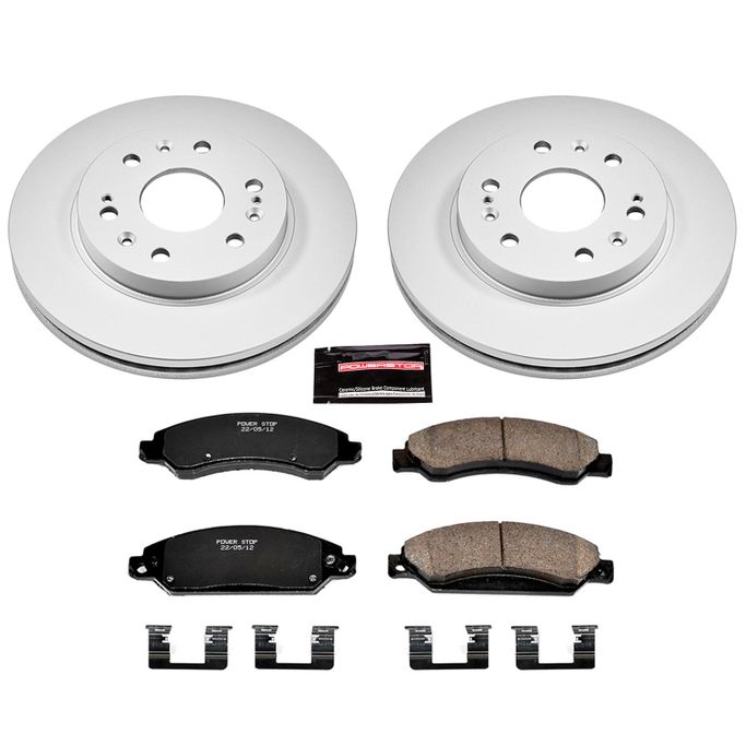 PWR-CRK2067, PowerStop Z17 Evolution Plus GEOMET Coated Brake Kits CRK2067 in UAE, Dubai. Condition - new. Price 1,010 AED. Photo, seller contacts | AUTO.AE