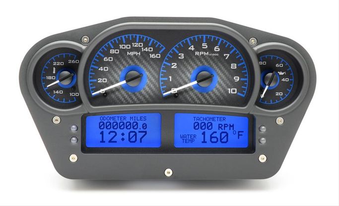 DAK-VHX1100CR, Dakota Digital VHX Series Universal Race-Inspired Analog Gauge Kits VHX-1100-C-R в ОАЭ, Дубай. Состояние - новое. Цена ⁦5 670 AED⁩. Фото, контакты продавца | AUTO.AE