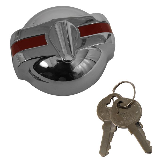 SUM-RP23019, Summit Racing™ Direct-Fit Locking Gas Cap with Keys for 1953-1957 Bel Air, Del Ray, Nomad, One-Fifty, Two-Ten Series SUM-RP23019 в ОАЭ, Дубай. Состояние - новое. Цена ⁦220 AED⁩. Фото, контакты продавца | AUTO.AE