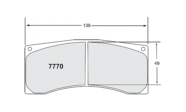 7770.13.18.44, PFC 7770.13.18.44 Brake pads 13 CMPD 18MM MITSUBISHI Evo (Group N Gravel) in UAE, Dubai. Condition - new. Price ⁦2,240 AED⁩. Photo, seller contacts | AUTO.AE