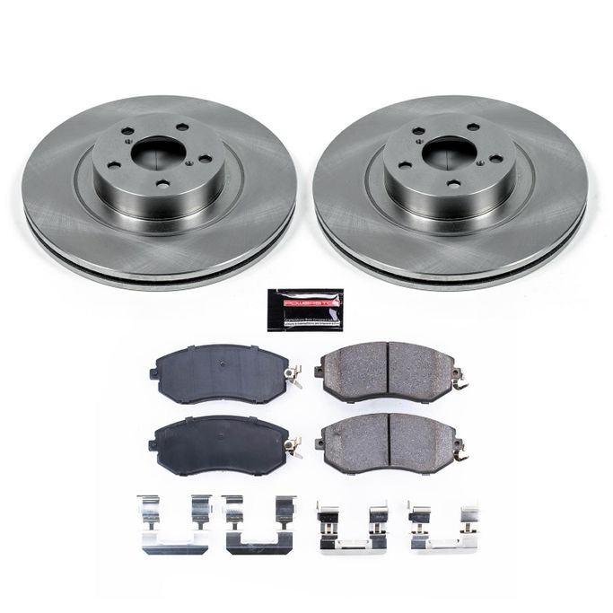 PWR-KOE6082, PowerStop Z17 Evolution Plus Stock Replacement Brake Kits KOE6082 in UAE, Dubai. Condition - new. Price 690 AED. Photo, seller contacts | AUTO.AE